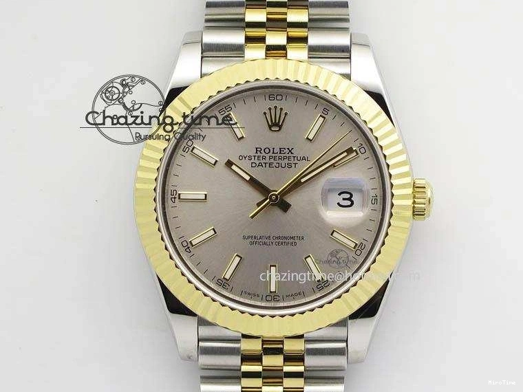MiroTime 1226 DateJust II 41mm SS YG BP Maker Best Edition Silver Dial On New Version Jubilee Bracelet A Functional 3600